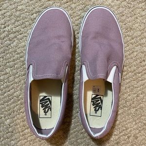 Purple Vans Worn Once